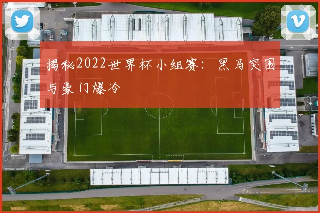 揭秘2022世界杯小组赛:黑马突围与豪门爆冷